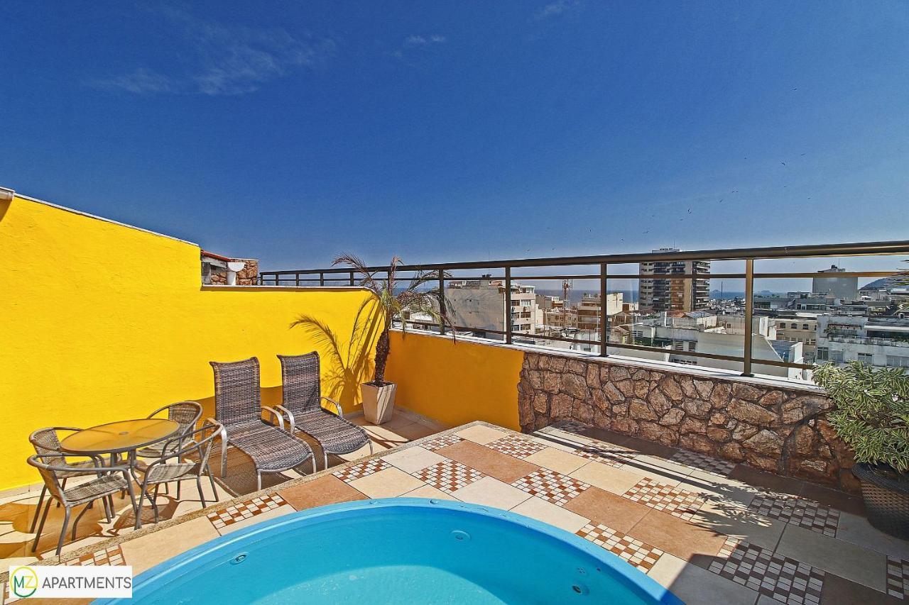 Amável Cobertura Duplex Com Piscina Particular, A 2 Minutos Da De Copacabana! Apartamento Río de Janeiro
